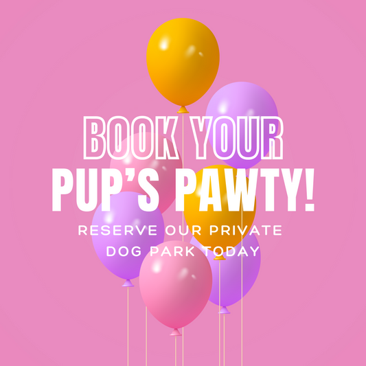 Book Your Pup's Private Pawty