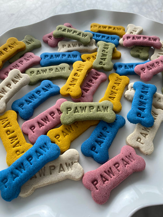 Personalized Pawsome Biscuits [Multiple Color Options]